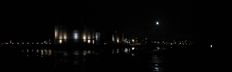 SX20707-10 Panorama of Caernarfon Castle by moon light.jpg